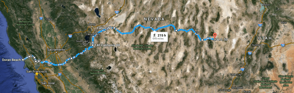 California and Nevada