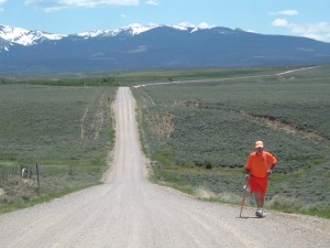 Walking Towards the Rockies