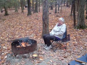 Val Hammersley Enjoying Day Off